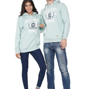 Mint Green Hoodie by IRISH CONNEXXION Est.2007